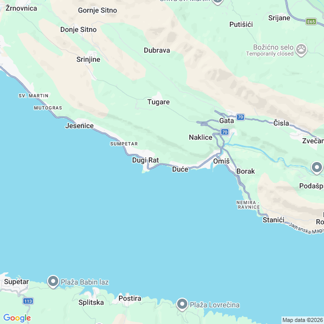 Approximate location