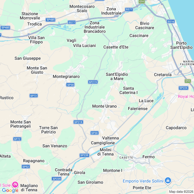 Approximate location
