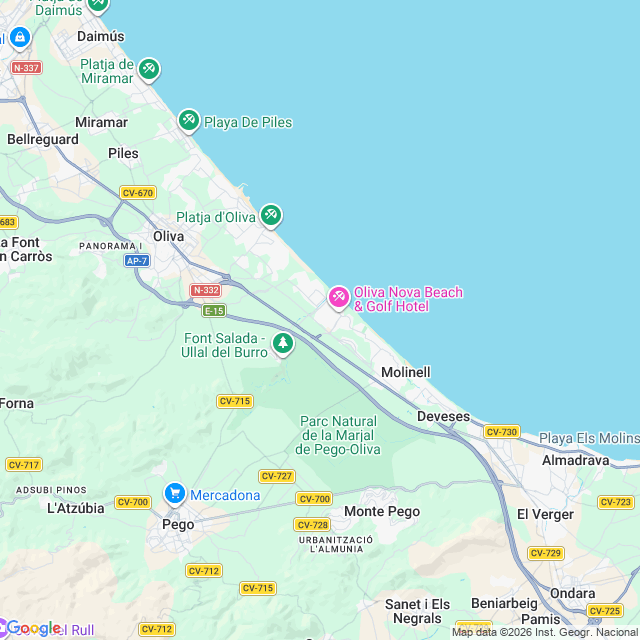 Approximate location
