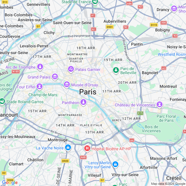 Approximate location