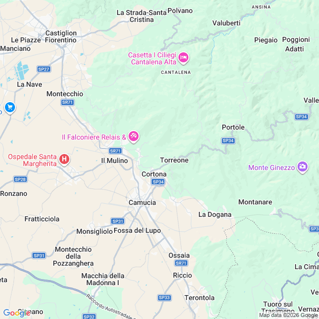 Approximate location