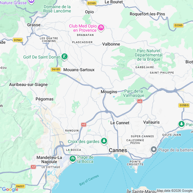 Approximate location