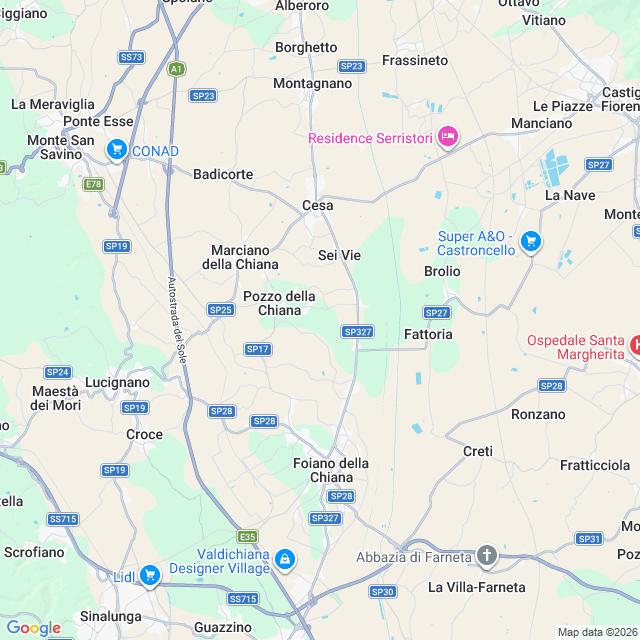 Approximate location