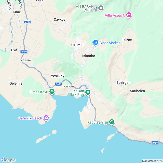 Approximate location