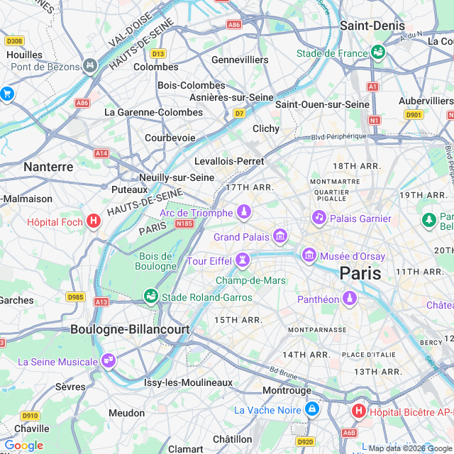 Approximate location