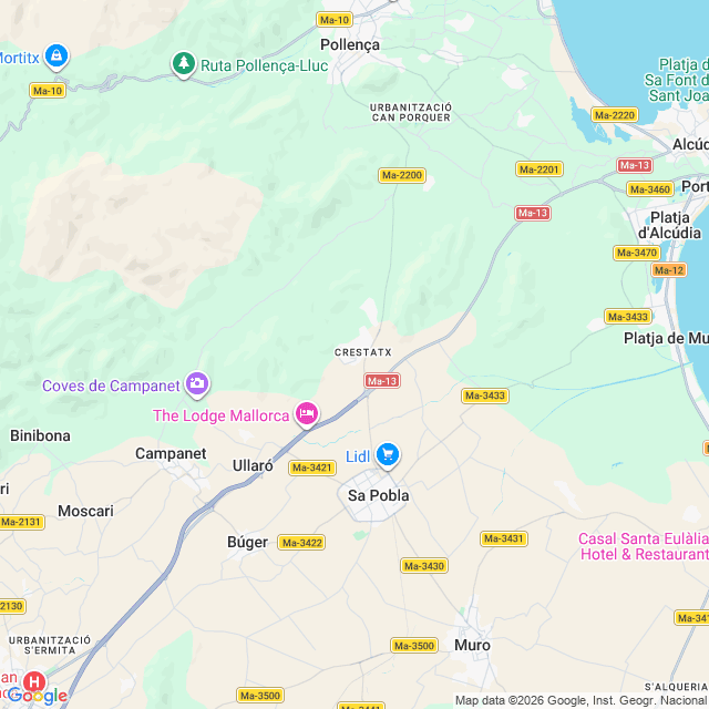 Approximate location