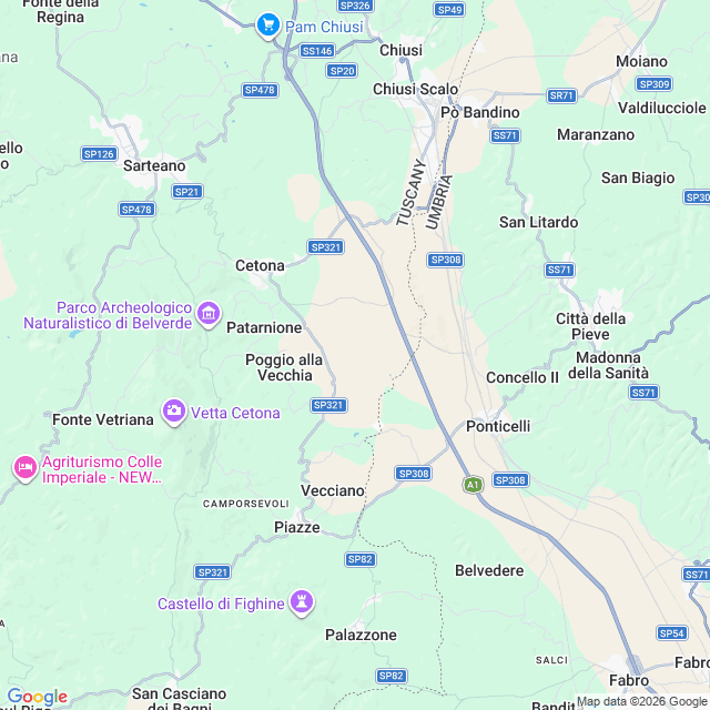 Approximate location