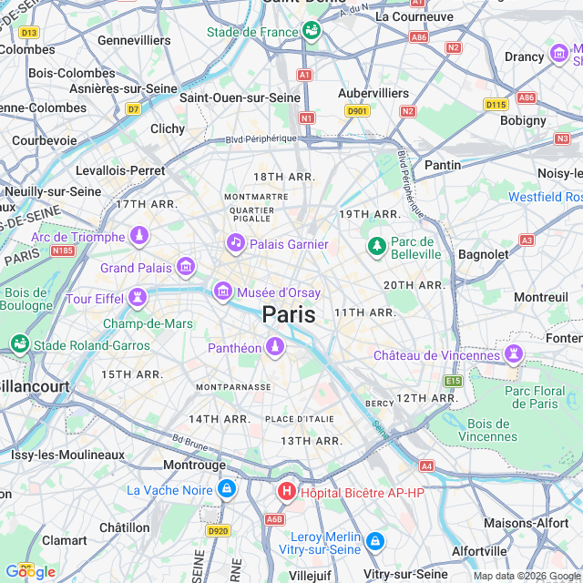 Approximate location