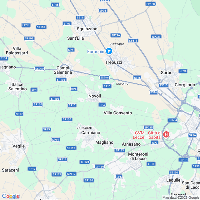Approximate location