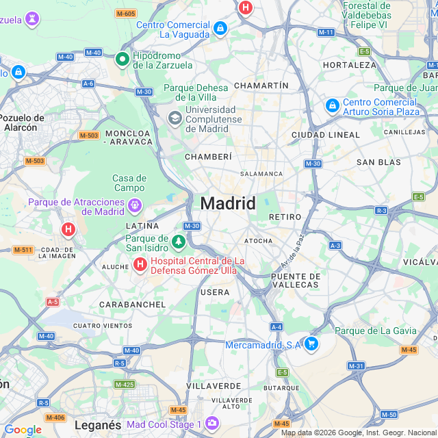 Approximate location