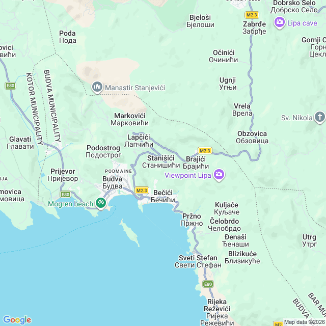 Approximate location