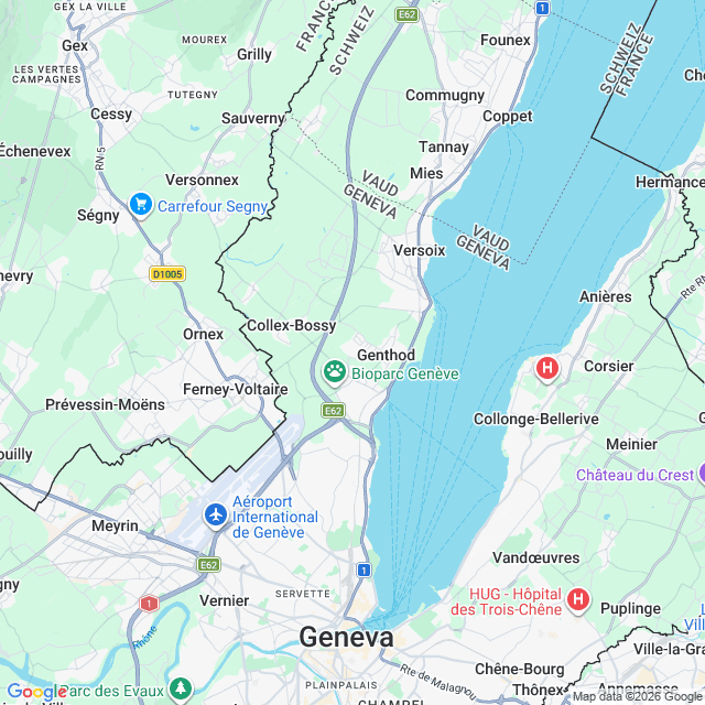 Approximate location
