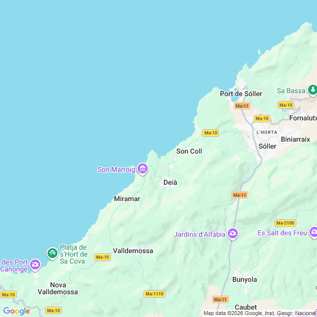 Approximate location