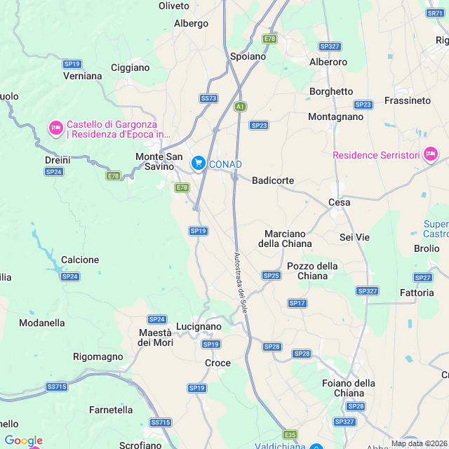 Approximate location