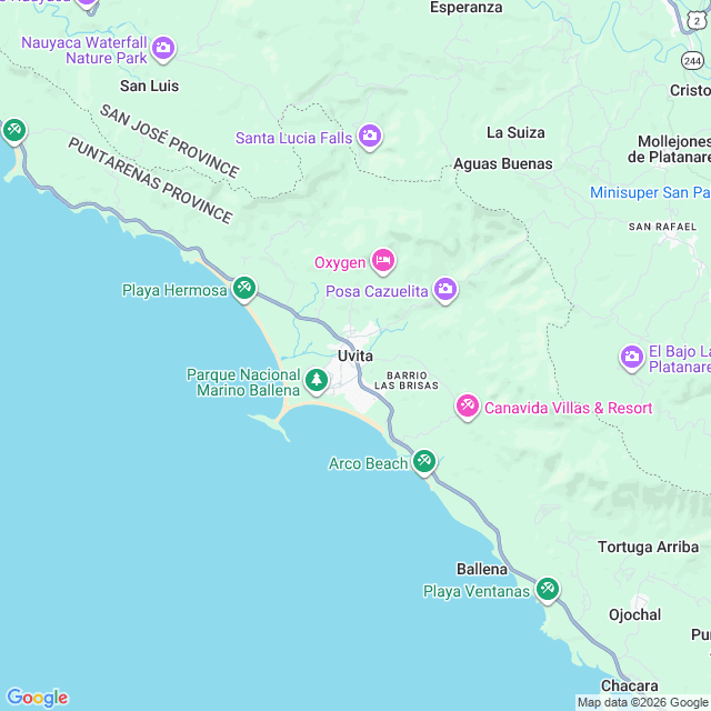 Approximate location