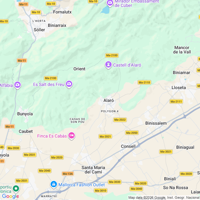 Approximate location