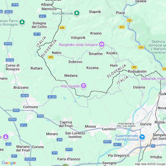 Approximate location