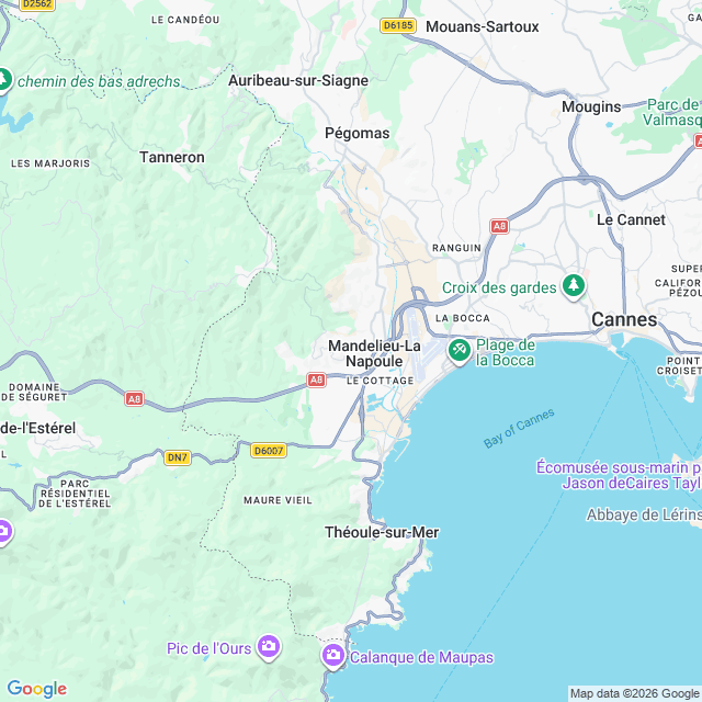 Approximate location