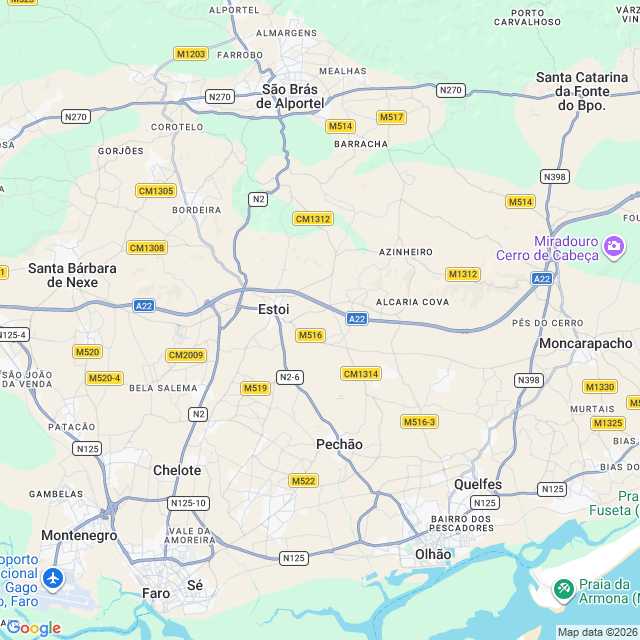 Approximate location