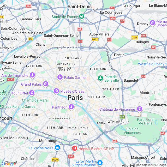 Approximate location
