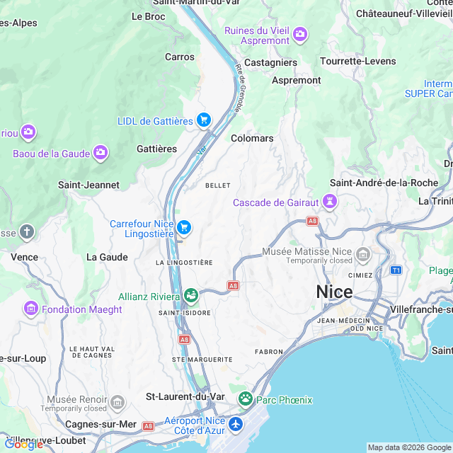 Approximate location