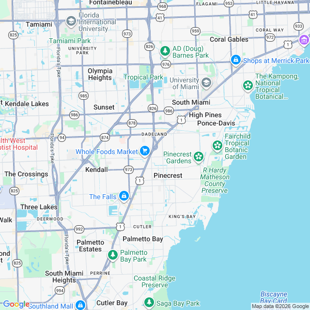 Approximate location