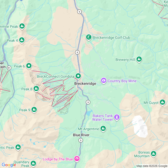 Approximate location