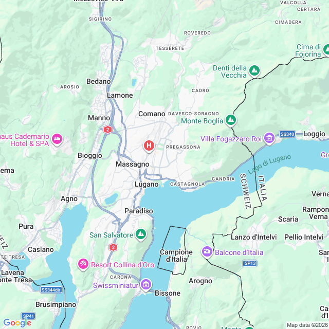 Approximate location