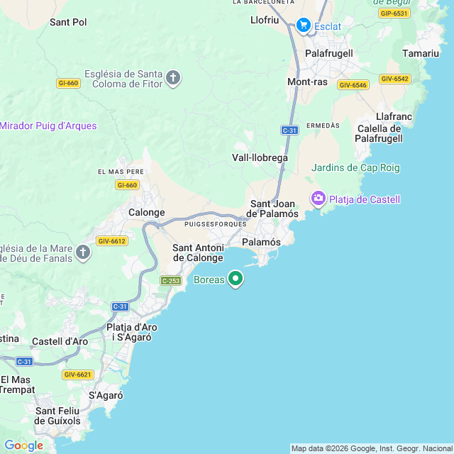 Approximate location