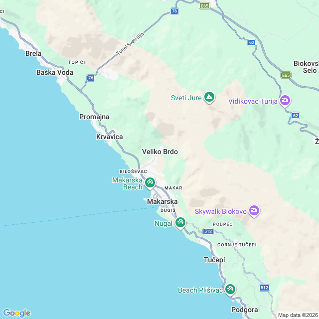 Approximate location