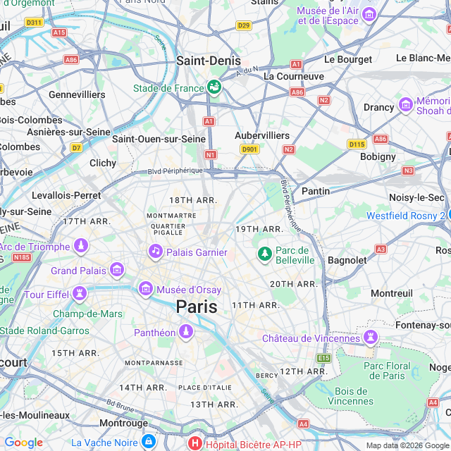 Approximate location
