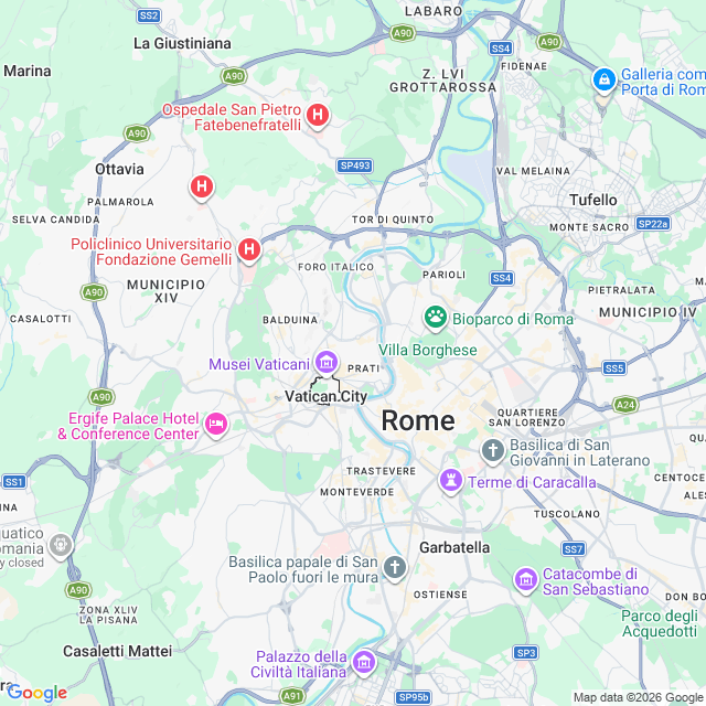 Approximate location