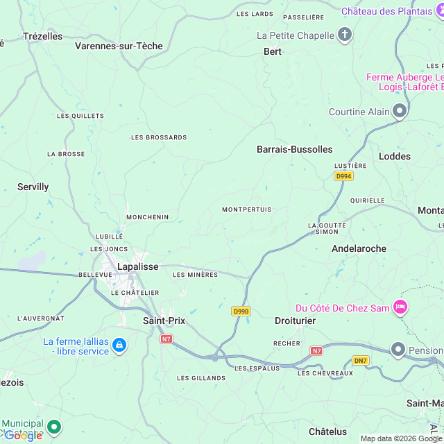 Approximate location
