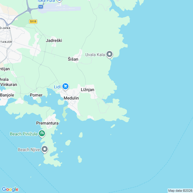 Approximate location