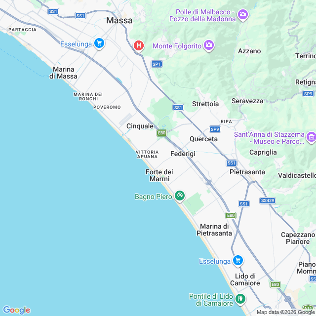 Approximate location