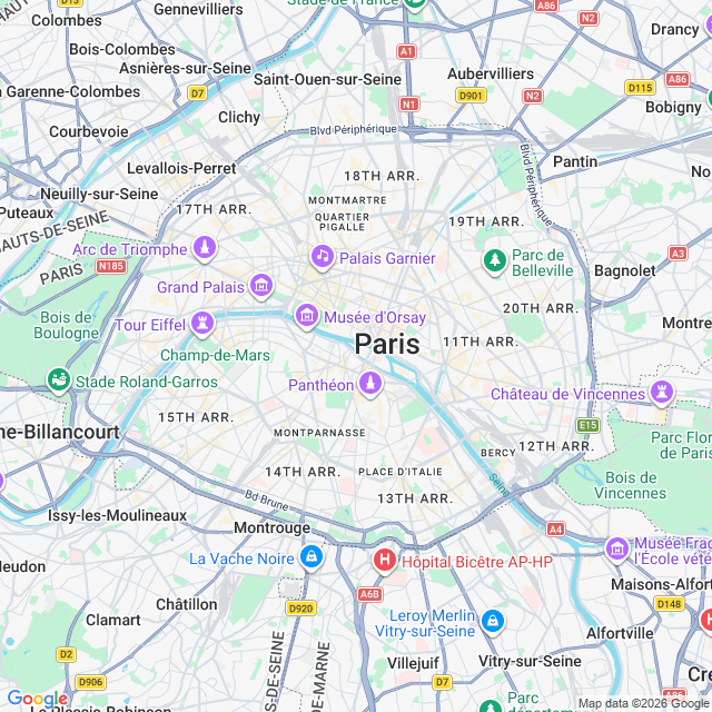 Approximate location