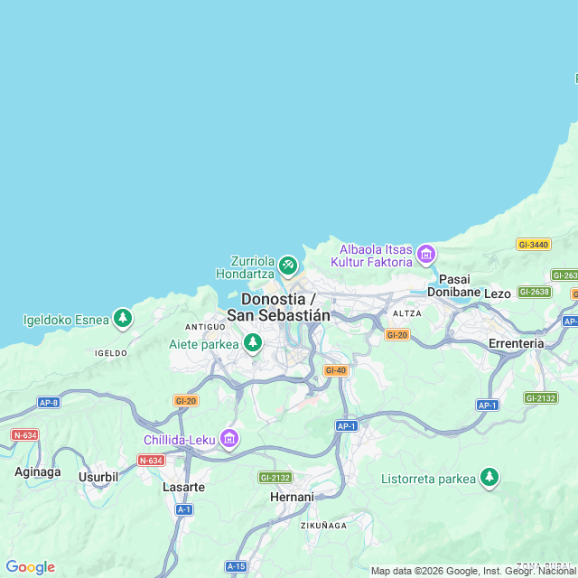 Approximate location