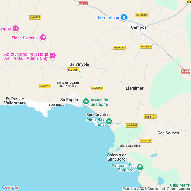 Approximate location