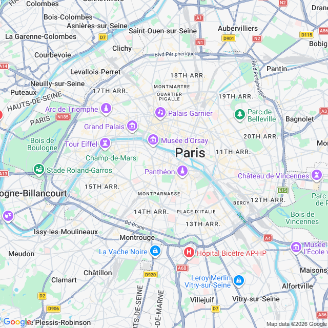 Approximate location