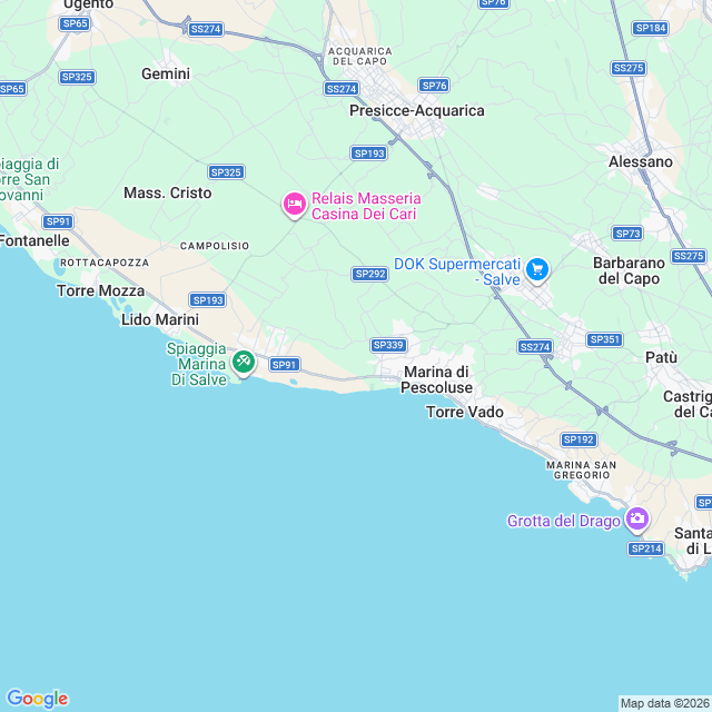 Approximate location