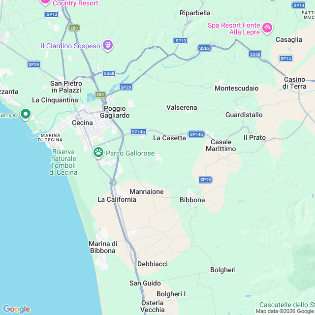 Approximate location