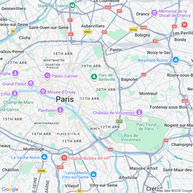 Approximate location