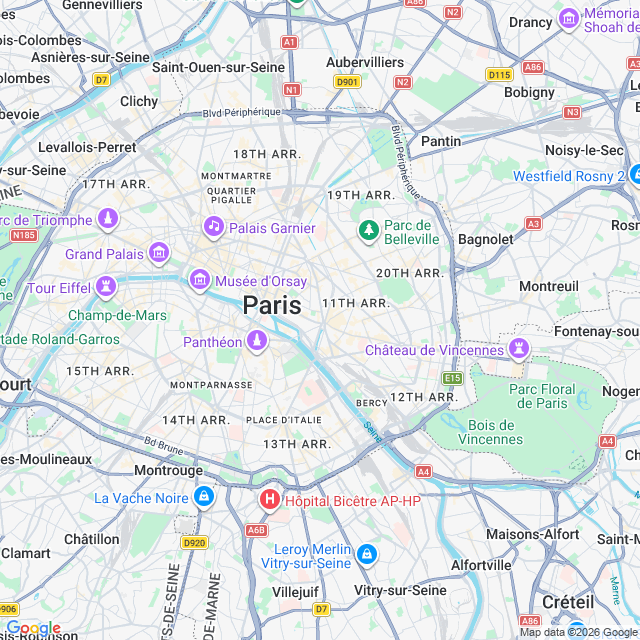 Approximate location