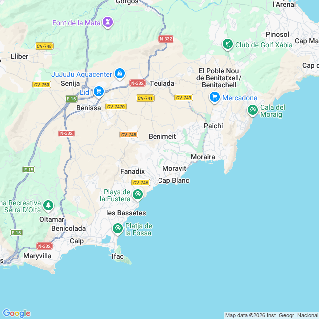 Approximate location