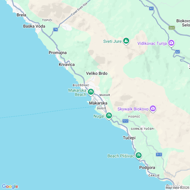 Approximate location