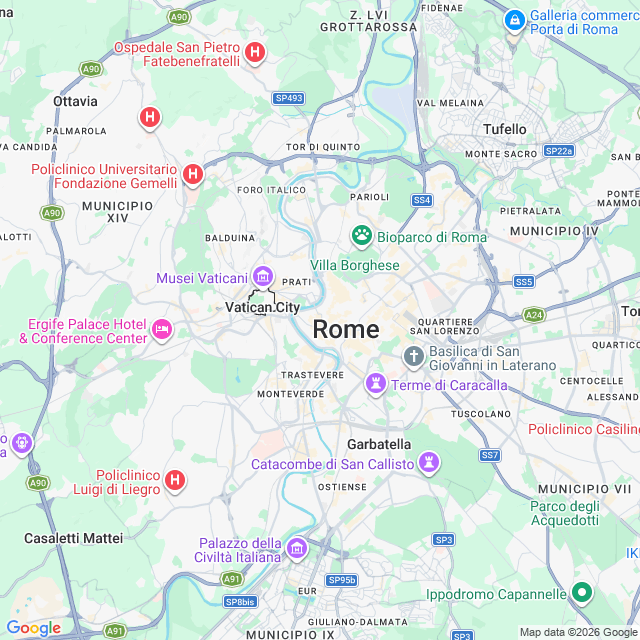 Approximate location