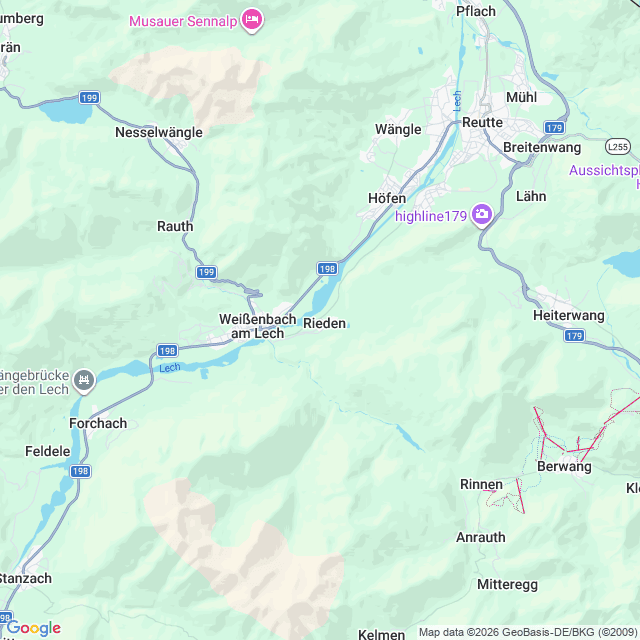 Approximate location