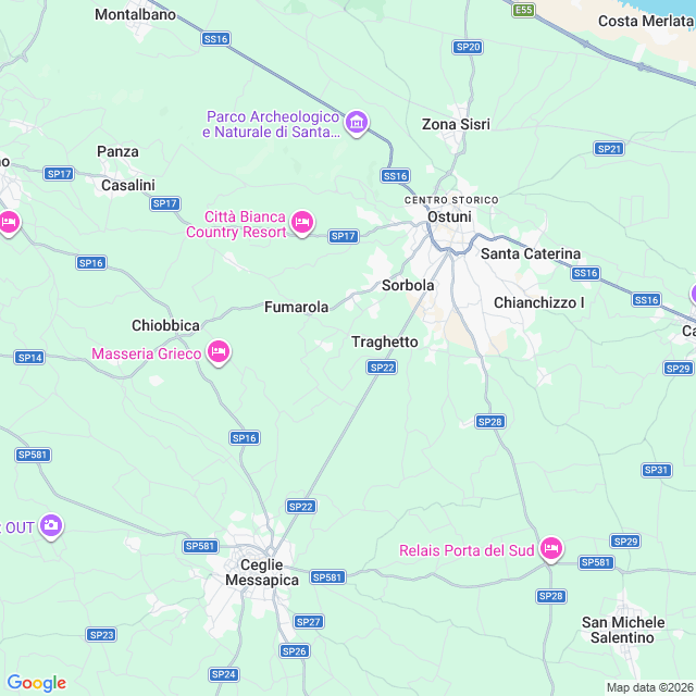 Approximate location