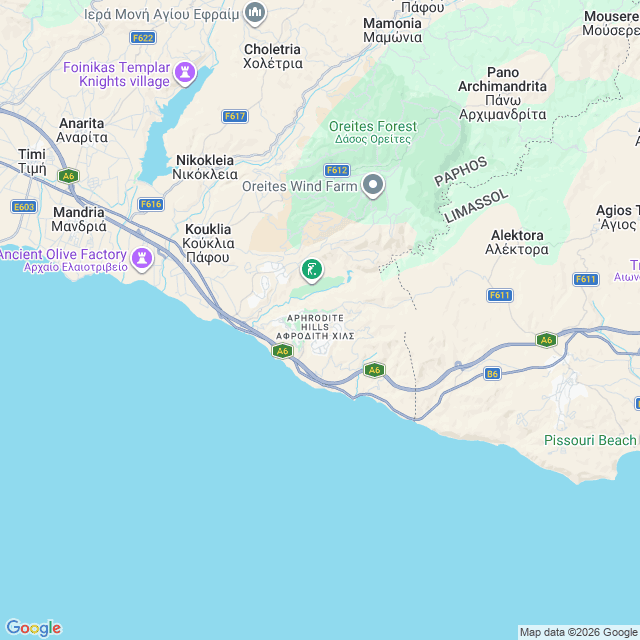 Approximate location