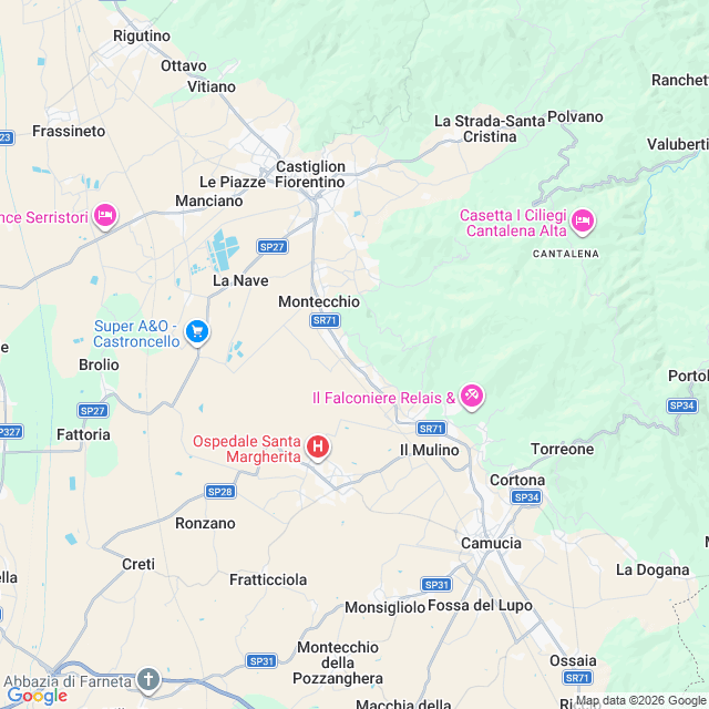 Approximate location